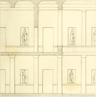 Picture 38 of 70 from Partie graphique des cours d'architecture faits à l'École royale polytechnique depuis sa réorganisation; précédée d'un sommaire des leçons relatives à ce nouveau travail (1821), leaf 116