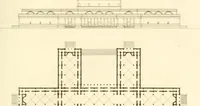 An illustration from Partie graphique des cours d'architecture faits à l'École royale polytechnique depuis sa réorganisation; précédée d'un sommaire des leçons relatives à ce nouveau travail (1821)