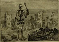 An illustration from Emblemata Florentii Schoonhovii I.C. Goudani, partim moralia, partim etiam civilia. Cum latiori eorundem ejusdem auctoris interpretatione. Accedunt et alia quaedam poëmatia in alijs poëmatum suorum libris non contenta (1618)