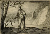 An illustration from Emblemata Florentii Schoonhovii I.C. Goudani, partim moralia, partim etiam civilia. Cum latiori eorundem ejusdem auctoris interpretatione. Accedunt et alia quaedam poëmatia in alijs poëmatum suorum libris non contenta (1618)