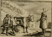 An illustration from Emblemata Florentii Schoonhovii I.C. Goudani, partim moralia, partim etiam civilia. Cum latiori eorundem ejusdem auctoris interpretatione. Accedunt et alia quaedam poëmatia in alijs poëmatum suorum libris non contenta (1618)