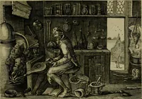 An illustration from Emblemata Florentii Schoonhovii I.C. Goudani, partim moralia, partim etiam civilia. Cum latiori eorundem ejusdem auctoris interpretatione. Accedunt et alia quaedam poëmatia in alijs poëmatum suorum libris non contenta (1618)