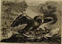 An illustration from Emblemata Florentii Schoonhovii I.C. Goudani, partim moralia, partim etiam civilia. Cum latiori eorundem ejusdem auctoris interpretatione. Accedunt et alia quaedam poëmatia in alijs poëmatum suorum libris non contenta (1618)