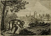 An illustration from Emblemata Florentii Schoonhovii I.C. Goudani, partim moralia, partim etiam civilia. Cum latiori eorundem ejusdem auctoris interpretatione. Accedunt et alia quaedam poëmatia in alijs poëmatum suorum libris non contenta (1618)