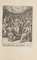 An illustration from Passio et resvrrectio D.N. Iesv Christi / edita et excusa ab Ad. Collaert. (1600)