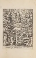 An illustration from Passio et resvrrectio D.N. Iesv Christi / edita et excusa ab Ad. Collaert. (1600)