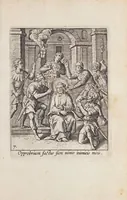 An illustration from Passio et resvrrectio D.N. Iesv Christi / edita et excusa ab Ad. Collaert. (1600)