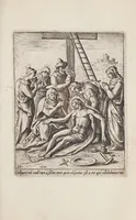 An illustration from Passio et resvrrectio D.N. Iesv Christi / edita et excusa ab Ad. Collaert. (1600)