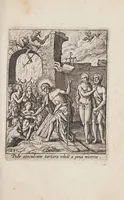 An illustration from Passio et resvrrectio D.N. Iesv Christi / edita et excusa ab Ad. Collaert. (1600)