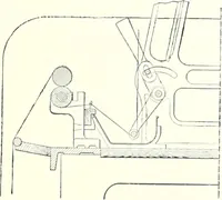 An illustration from Patentees and makers of machinery : on the latest and most approved principles for preparing, spinning & doubling, cotton, cotton waste, wool, worsted, silk, and bigonia yarns (1900)
