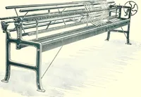 An illustration from Patentees and makers of machinery : on the latest and most approved principles for preparing, spinning & doubling, cotton, cotton waste, wool, worsted, silk, and bigonia yarns (1900)