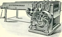 An illustration from Patentees and makers of machinery : on the latest and most approved principles for preparing, spinning & doubling, cotton, cotton waste, wool, worsted, silk, and bigonia yarns (1900)