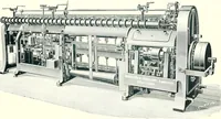 An illustration from Patentees and makers of machinery : on the latest and most approved principles for preparing, spinning & doubling, cotton, cotton waste, wool, worsted, silk, and bigonia yarns (1900)