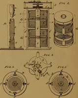 An illustration from Patent soliciting and United States court practice, with remarks concerning specifications and claims, drawings, official examination, appeals, reissues, searches and reports, court practice, interferences, foreign patents, etc (1883)