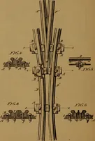 An illustration from Patent soliciting and United States court practice, with remarks concerning specifications and claims, drawings, official examination, appeals, reissues, searches and reports, court practice, interferences, foreign patents, etc (1883)