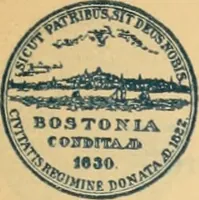 An illustration from Patriot's day celebration at Cambridge, Mass., April 19th, 1921. Also an address on the true American flag <our first national emblem and standard> the Cambridge flag (1921)