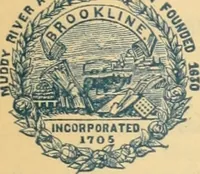 An illustration from Patriot's day celebration at Cambridge, Mass., April 19th, 1921. Also an address on the true American flag <our first national emblem and standard> the Cambridge flag (1921)