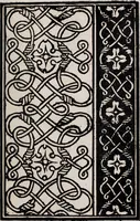An illustration from Patrons de broderie et de lingerie du XVIe siècle (1872)