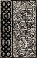 An illustration from Patrons de broderie et de lingerie du XVIe siècle (1872)