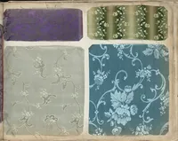 An illustration from Pattern book of silks and damasks (1700)