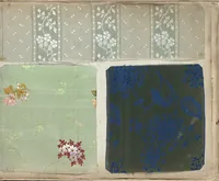 An illustration from Pattern book of silks and damasks (1700)