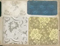 Picture 88 of 106 from Pattern book of silks and damasks (1700), leaf 112