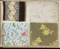 An illustration from Pattern book of silks and damasks (1700)