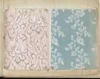 An illustration from Pattern book of silks and damasks (1700)