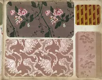 Picture 28 of 106 from Pattern book of silks and damasks (1700), leaf 44