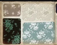 Picture 55 of 106 from Pattern book of silks and damasks (1700), leaf 75