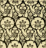 An illustration from Pattern design : a book for students treating in a practical way of the anatomy, planning & evolution of repeated ornament (1915)