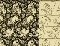 An illustration from Pattern design : a book for students treating in a practical way of the anatomy, planning & evolution of repeated ornament (1915)