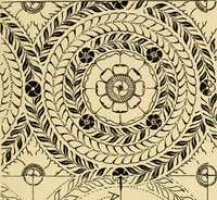 An illustration from Pattern design : a book for students treating in a practical way of the anatomy, planning & evolution of repeated ornament (1915)