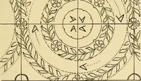 An illustration from Pattern design : a book for students treating in a practical way of the anatomy, planning & evolution of repeated ornament (1915)