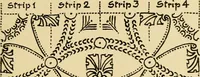 An illustration from Pattern design : a book for students treating in a practical way of the anatomy, planning & evolution of repeated ornament (1915)