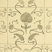 An illustration from Pattern design : a book for students treating in a practical way of the anatomy, planning & evolution of repeated ornament (1915)
