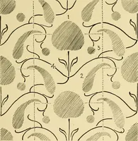 An illustration from Pattern design : a book for students treating in a practical way of the anatomy, planning & evolution of repeated ornament (1915)