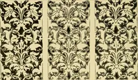 An illustration from Pattern design : a book for students treating in a practical way of the anatomy, planning & evolution of repeated ornament (1915)