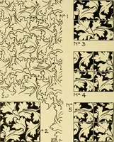 An illustration from Pattern design : a book for students treating in a practical way of the anatomy, planning & evolution of repeated ornament (1915)