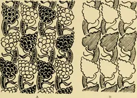 An illustration from Pattern design : a book for students treating in a practical way of the anatomy, planning & evolution of repeated ornament (1915)