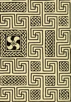 An illustration from Pattern design : a book for students treating in a practical way of the anatomy, planning & evolution of repeated ornament (1915)