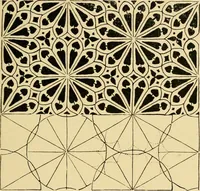 An illustration from Pattern design : a book for students treating in a practical way of the anatomy, planning & evolution of repeated ornament (1915)