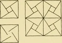 An illustration from Pattern design : a book for students treating in a practical way of the anatomy, planning & evolution of repeated ornament (1915)