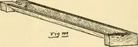An illustration from Pattern making and foundry practice; a plain statement of the methods of wood pattern making, as practiced in modern pattern shops, with complete instructions for sweep work and notes on foundry practice, together with numerous drawings taken from actual patterns .. (1905)