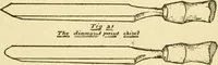 An illustration from Pattern making and foundry practice; a plain statement of the methods of wood pattern making, as practiced in modern pattern shops, with complete instructions for sweep work and notes on foundry practice, together with numerous drawings taken from actual patterns .. (1905)