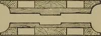 An illustration from Pattern making; a practical treatise for the pattern maker on wood-working and wood turning, tools and equipment, construction of simple and complicated patterns, modern molding machines and molding practice (1916)