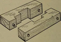 An illustration from Pattern making; a practical treatise for the pattern maker on wood-working and wood turning, tools and equipment, construction of simple and complicated patterns, modern molding machines and molding practice (1916)