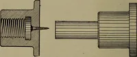 An illustration from Pattern making; a practical treatise for the pattern maker on wood-working and wood turning, tools and equipment, construction of simple and complicated patterns, modern molding machines and molding practice (1916)