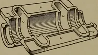 An illustration from Pattern making; a practical treatise for the pattern maker on wood-working and wood turning, tools and equipment, construction of simple and complicated patterns, modern molding machines and molding practice (1916)