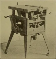 An illustration from Pattern making; a practical treatise for the pattern maker on wood-working and wood turning, tools and equipment, construction of simple and complicated patterns, modern molding machines and molding practice (1916)
